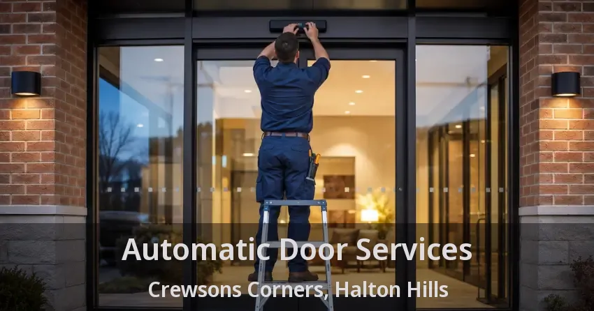 Automatic Door Services Crewsons Corners, Halton Hills - ON