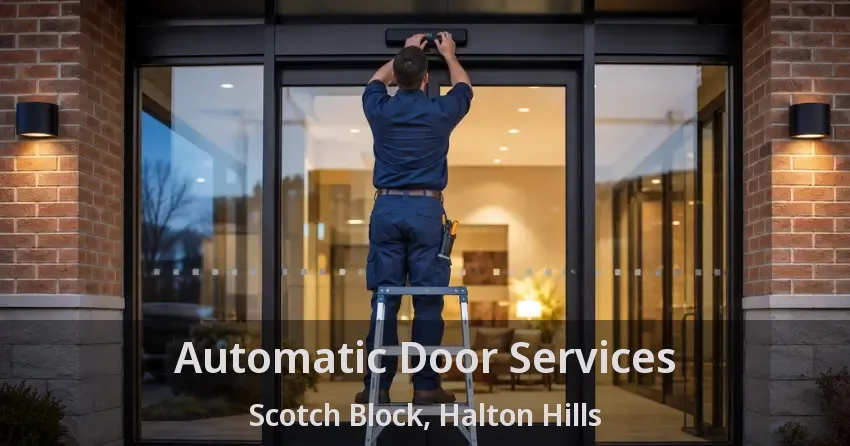 Automatic Door Services Scotch Block, Halton Hills - ON