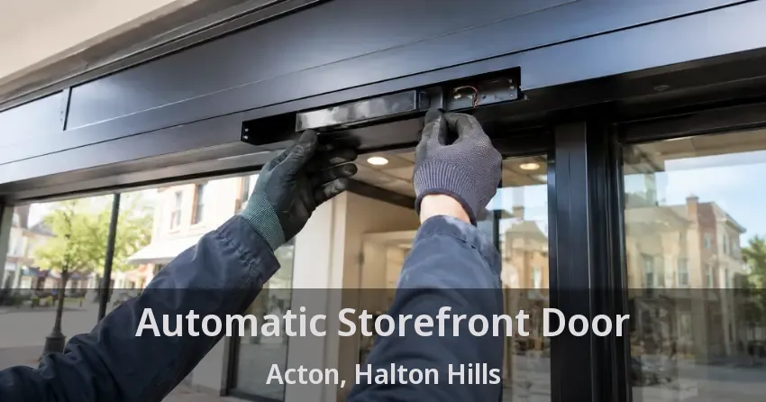 Automatic Storefront Door Acton, Halton Hills - ON