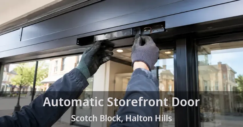 Automatic Storefront Door Scotch Block, Halton Hills - ON