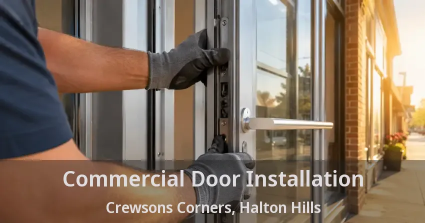 Commercial Door Installation Crewsons Corners, Halton Hills - ON
