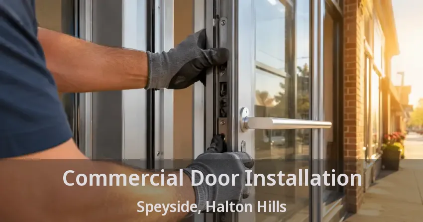 Commercial Door Installation Speyside, Halton Hills - ON