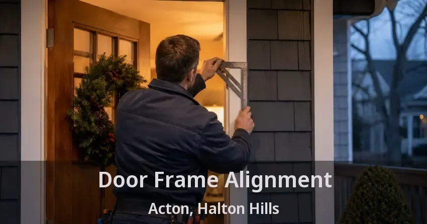 Door Frame Alignment Acton, Halton Hills - ON