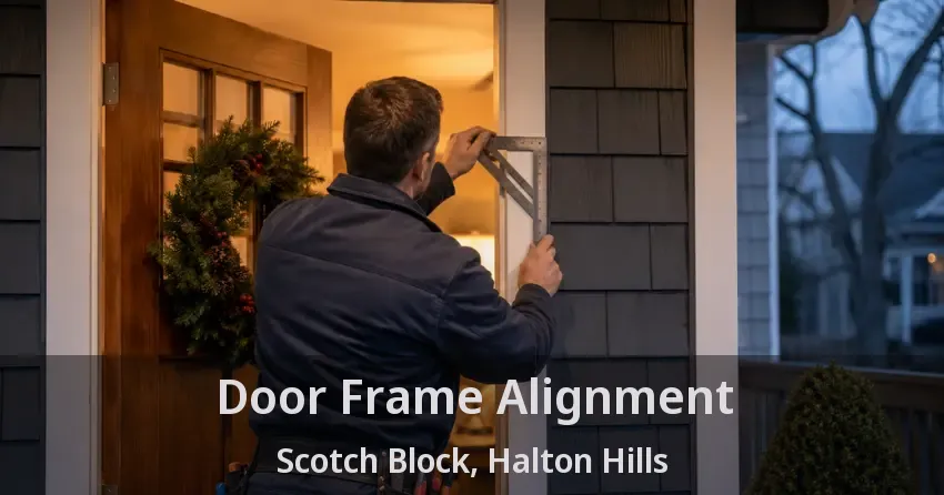 Door Frame Alignment Scotch Block, Halton Hills - ON