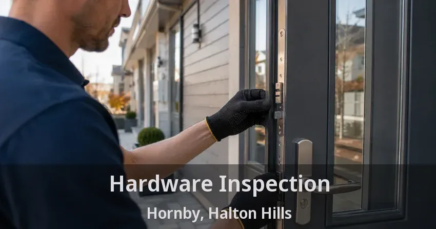 Hardware Inspection Hornby, Halton Hills - ON