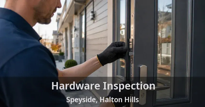 Hardware Inspection Speyside, Halton Hills - ON