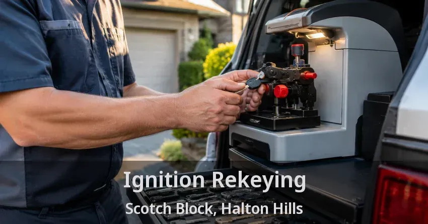 Ignition Rekeying Scotch Block, Halton Hills - ON