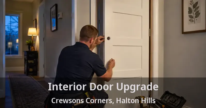 Interior Door Upgrade Crewsons Corners, Halton Hills - ON
