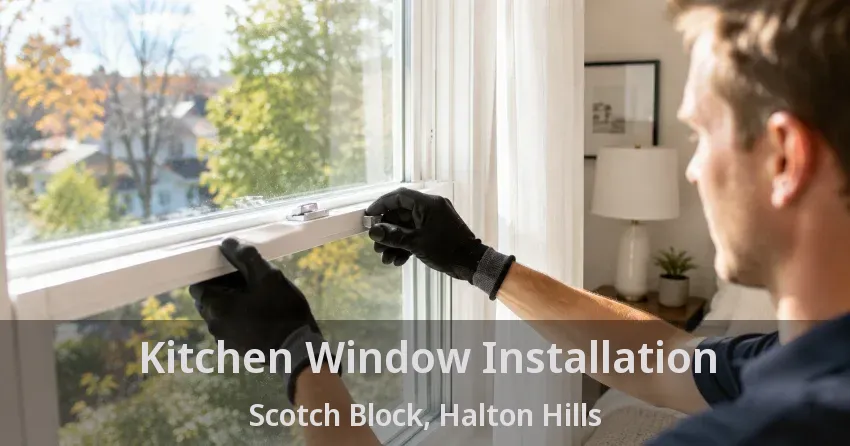 Kitchen Window Installation Scotch Block, Halton Hills - ON