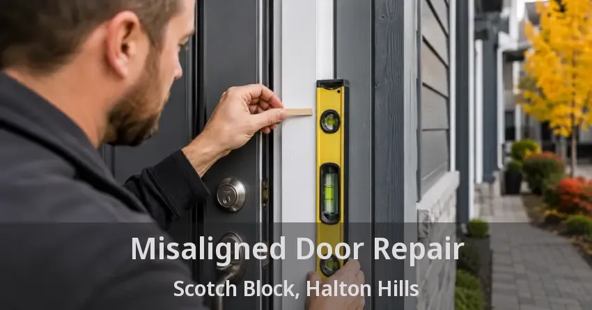 Misaligned Door Repair Scotch Block, Halton Hills - ON