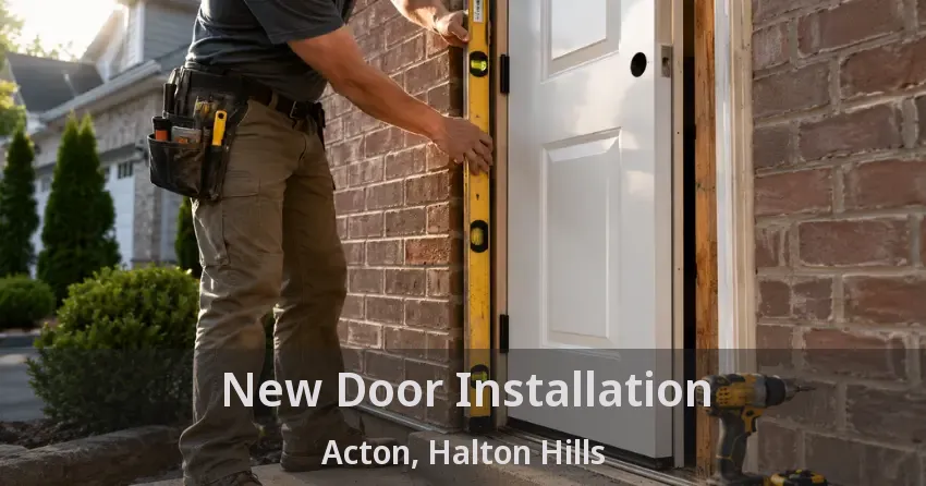 New Door Installation Acton, Halton Hills - ON