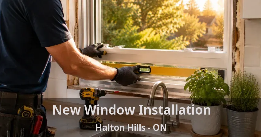 New Window Installation Halton Hills - ON