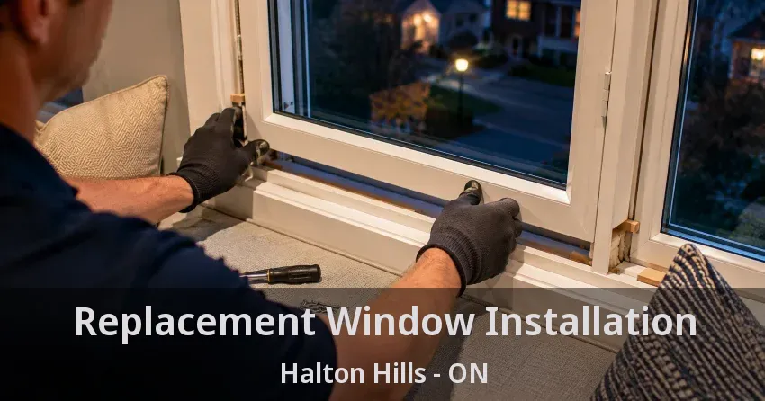 Replacement Window Installation Halton Hills - ON