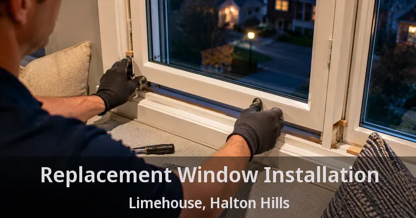 Replacement Window Installation Limehouse, Halton Hills - ON