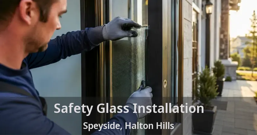 Safety Glass Installation Speyside, Halton Hills - ON