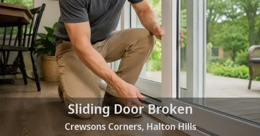 Sliding Door Broken Crewsons Corners, Halton Hills - ON
