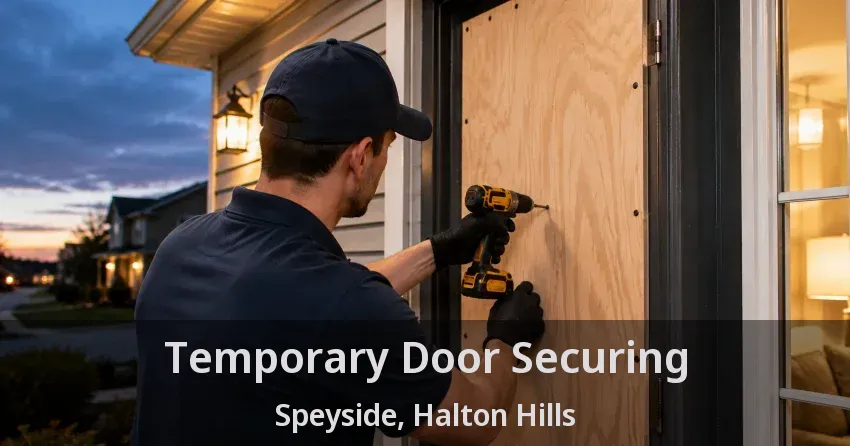 Temporary Door Securing Speyside, Halton Hills - ON