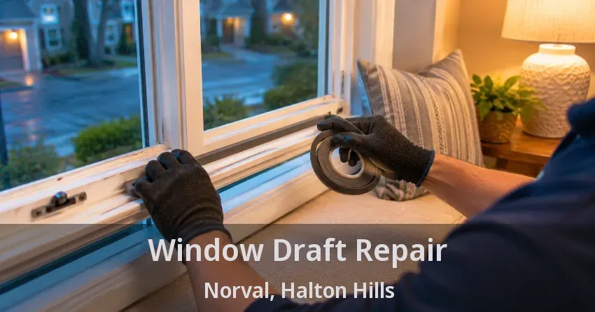 Window Draft Repair Norval, Halton Hills - ON