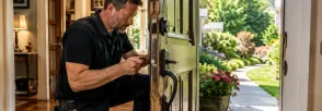 Broken Front Door Halton Hills